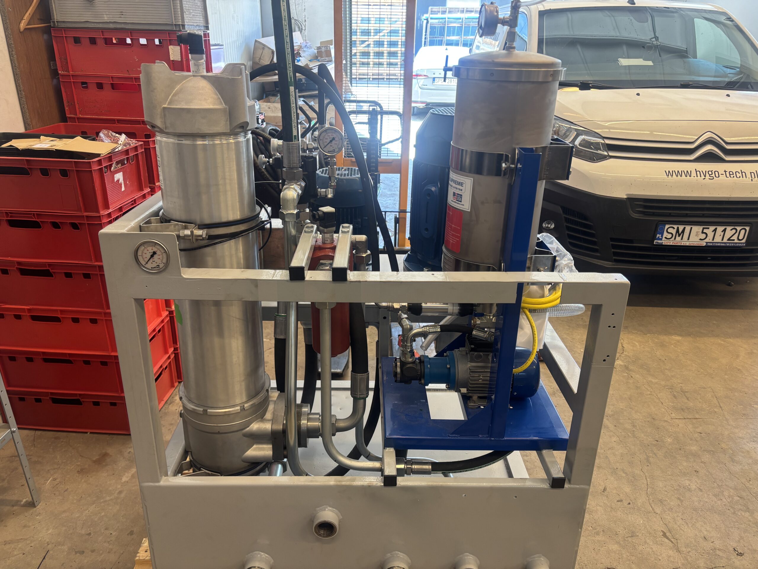 Realizacje stacja hydrauliczna ardagh 2