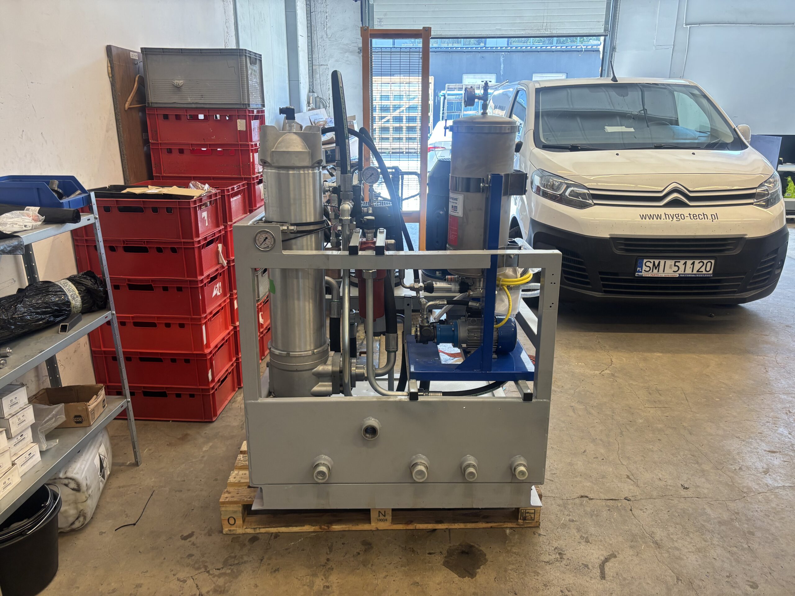 Realizacje stacja hydrauliczna ardagh 3